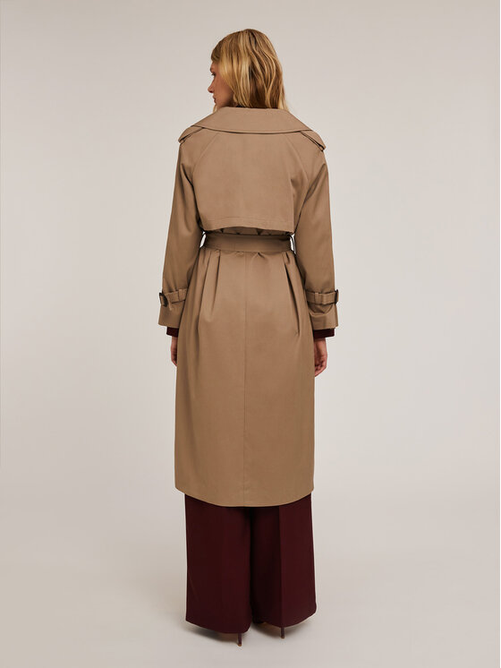 Motivi Motivi Cappotto 0061Q000561N013 Écru Regular Fit