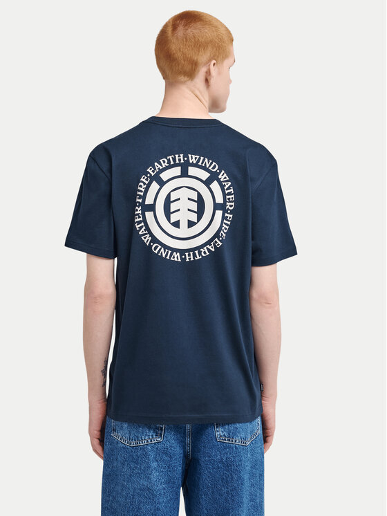 Element Element T-krekls Seal Bp ELYZT00596 Tumši zils Regular Fit