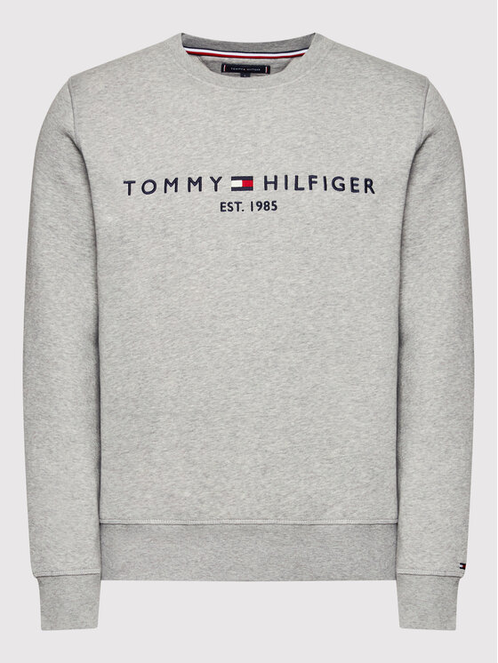 Tommy Hilfiger Tommy Hilfiger Bluza Logo MW0MW11596 Szary Regular Fit