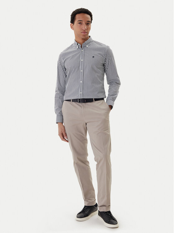 BOSS BOSS Camicia H-Roan 50556085 Blu scuro Slim Fit