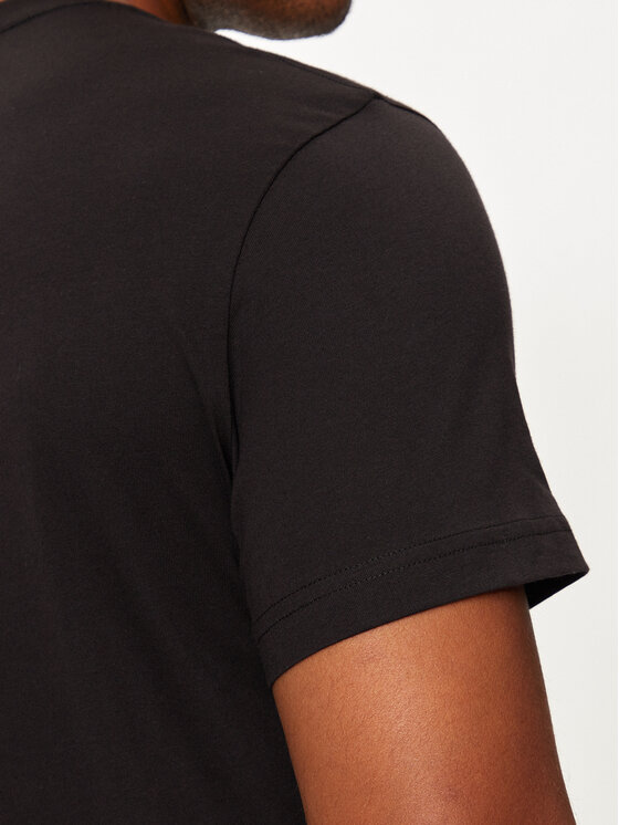 Versace Jeans Couture Versace Jeans Couture Tricou 77GAHT05 Negru Regular Fit