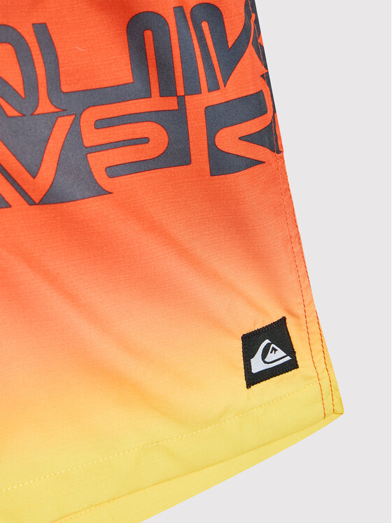 Quiksilver Quiksilver Плувни шорти Word block 14" EQBJV03403 Червен Regular Fit