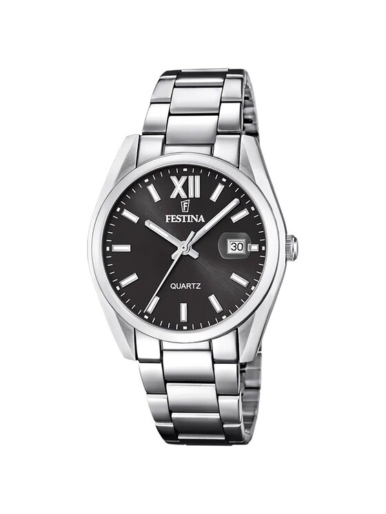 Festina Festina Zegarek F20683-6 Srebrny