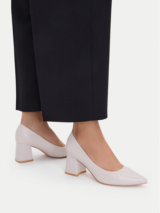 JENNY JENNY Lodičky CEO-WFA3047-1 Světle šedá