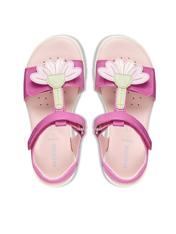 Geox Geox Sandały J Sandal Joyfoot Gir J65P1C 000HH C0886 S Różowy