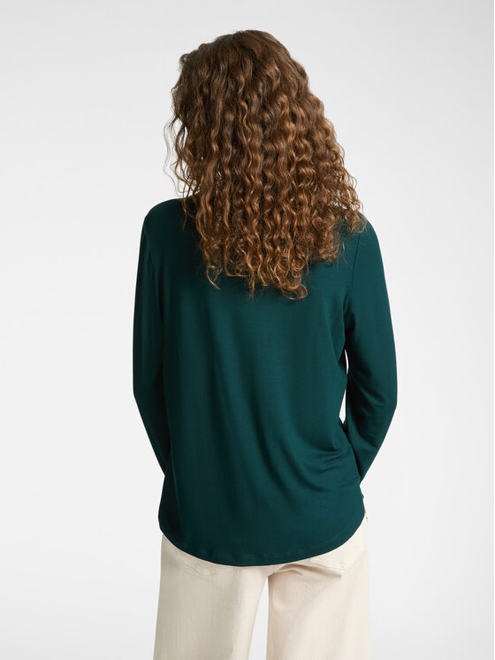 Elena Mirò Elena Mirò Camicia G126Z400493N035 Verde Regular Fit