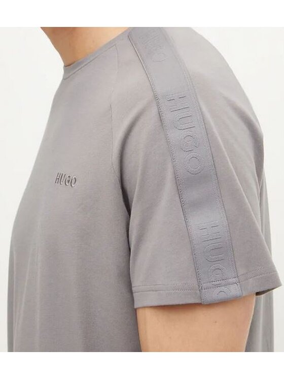 HUGO HUGO T-Shirt 50520480 10254453 050 Šedá Regular Fit