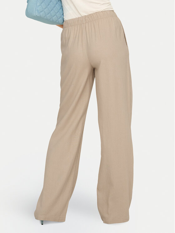 ONLY ONLY Παντελόνι υφασμάτινο Goa 15363676 Μπεζ Straight Fit