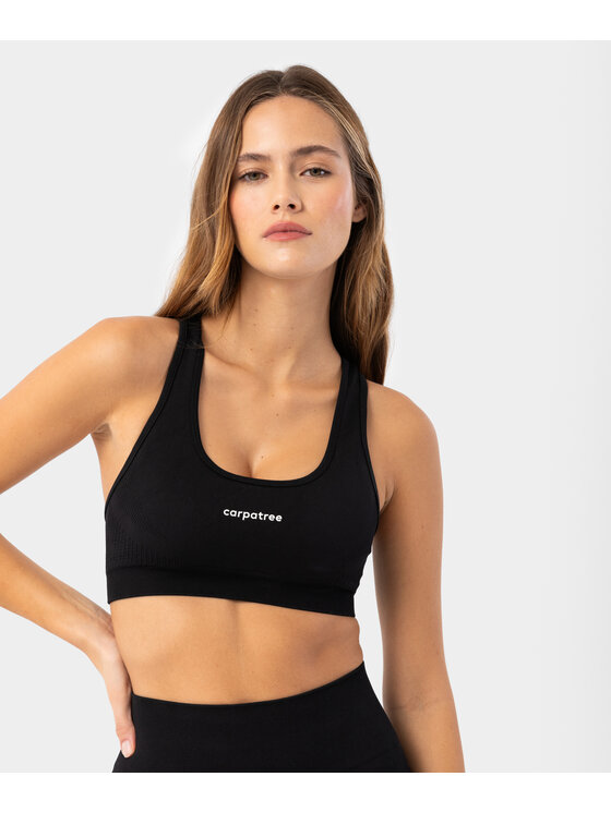 Carpatree Carpatree Biustonosz sportowy Blaze bra Czarny