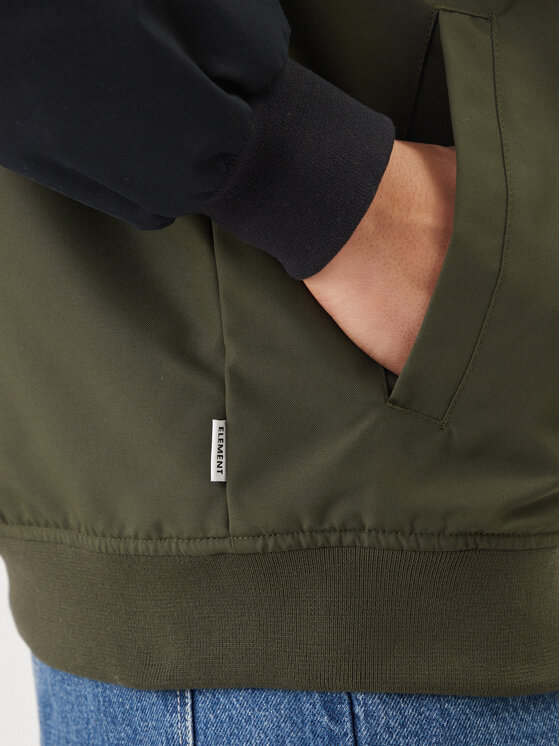 Element Element Bunda pro přechodné období Dulcey PKT ELYJK00268 Zelená Regular Fit