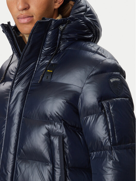 Blauer Blauer Пухено яке Aldrich 26WBLUK02350 Тъмносин Regular Fit