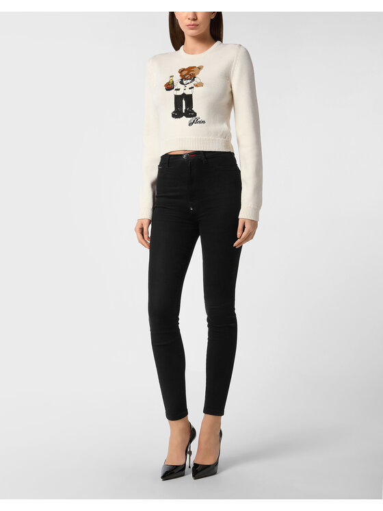 PHILIPP PLEIN PHILIPP PLEIN Sveter 27251 Biela