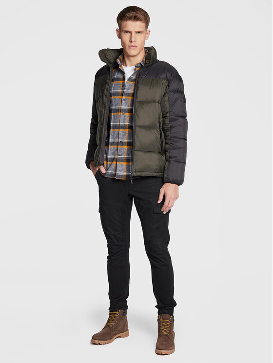 Lindbergh Lindbergh Žieminė striukė 30-301093A Chaki Relaxed Fit