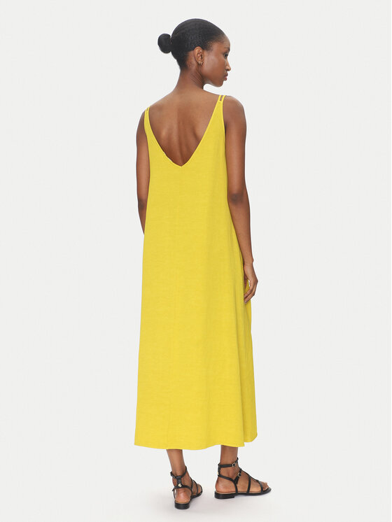 ViCOLO ViCOLO Rochie de vară TD0758 Galben Regular Fit