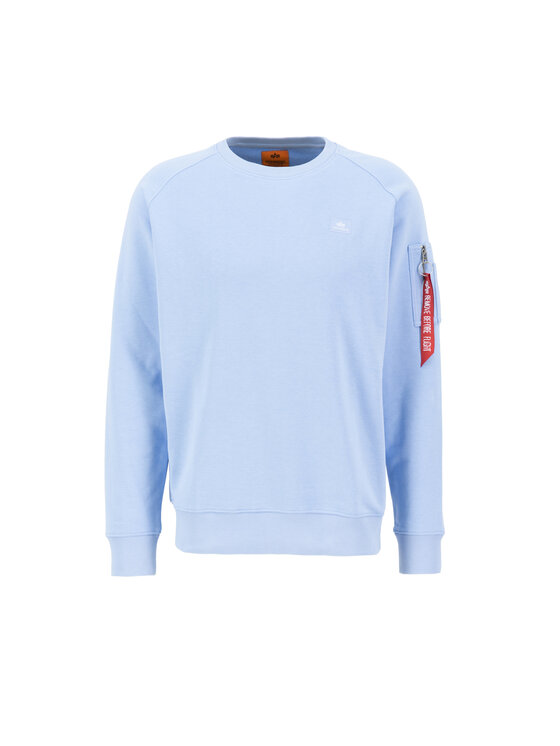 Alpha Industries Alpha Industries Bluza X-Fit Sweatshirt Niebieski Regular Fit