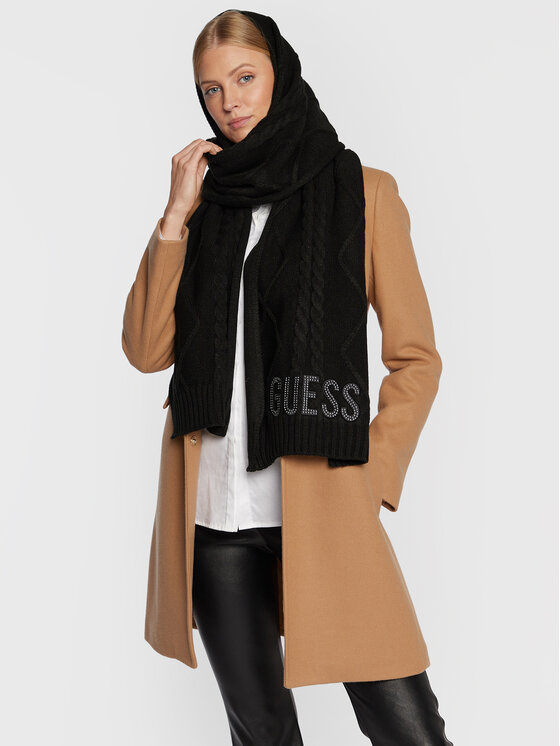 Guess Guess Šál W2BZ16 Z3360 Čierna