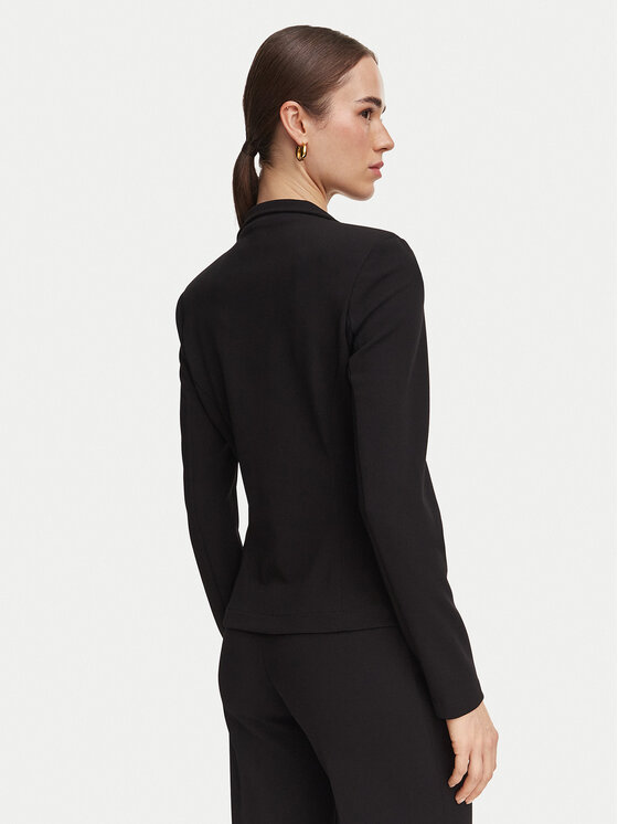 Rinascimento Rinascimento Marynarka CFC0130203003 Czarny Slim Fit