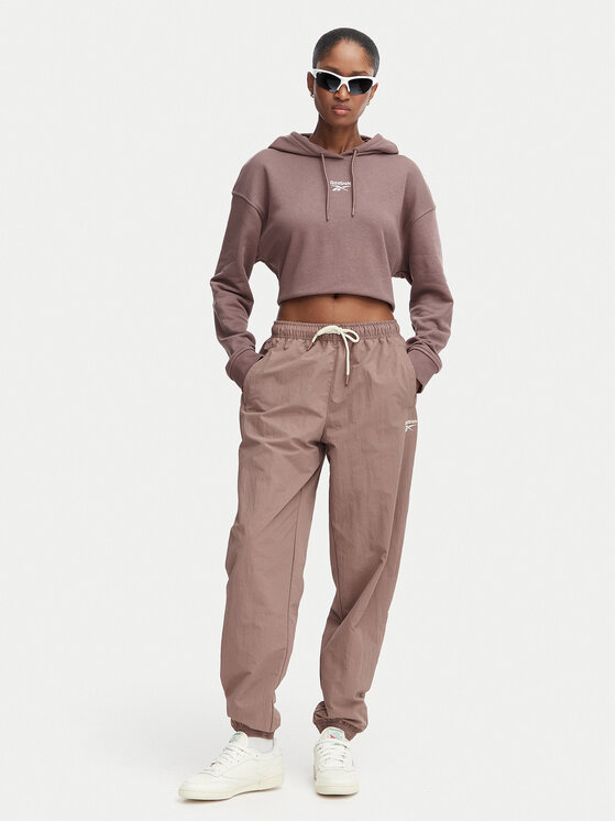 Reebok Reebok Долнище анцуг Kalina RK25694CCW - LIGHT COCOA/LINEN Кафяв Relaxed Fit