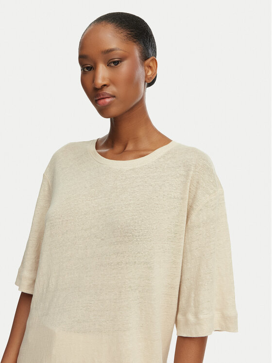 BOSS BOSS T-shirt C_Emma 50556387 Beige chiaro Regular Fit