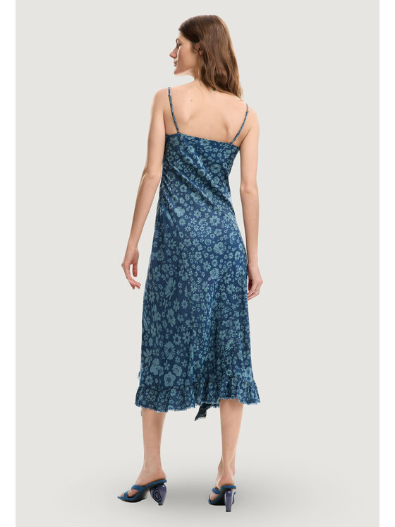 Desigual Desigual Vestito da giorno VEST_CHAM Blu Egg Fit