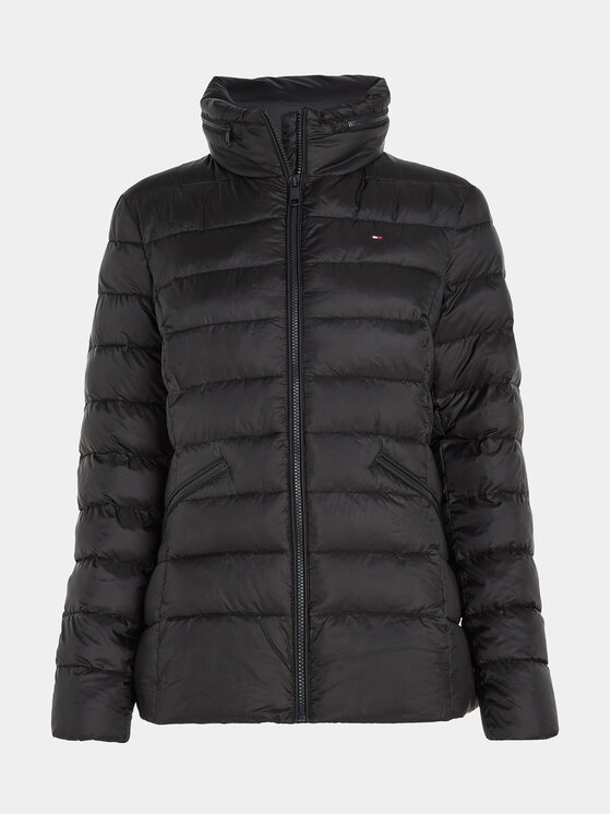 Tommy Hilfiger Tommy Hilfiger Kurtka przejściowa WW0WW39581 Czarny Regular Fit