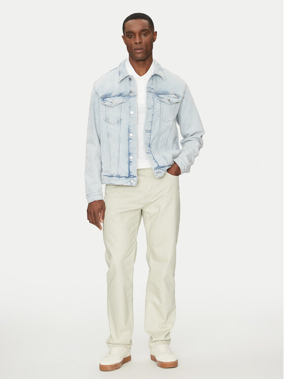 Calvin Klein Jeans Calvin Klein Jeans Kurtka jeansowa J30J327590 Niebieski Slim Fit