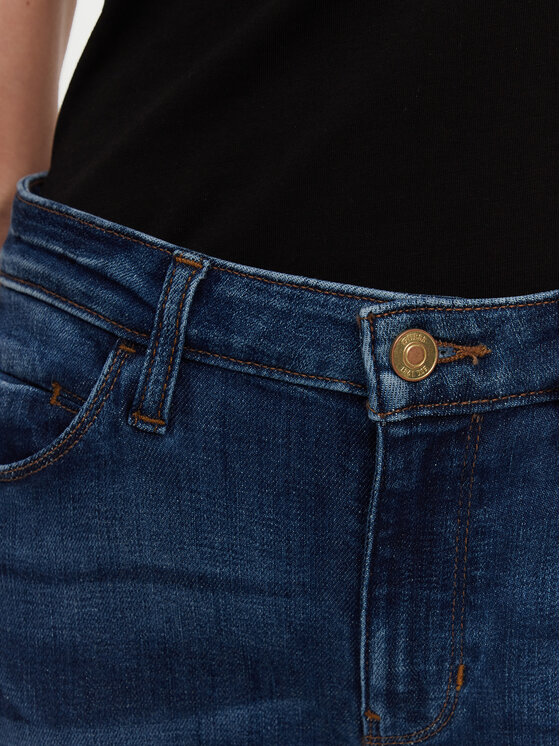 Guess Guess Teksad WBGA58 D4MZ0 Tumesinine Straight Leg
