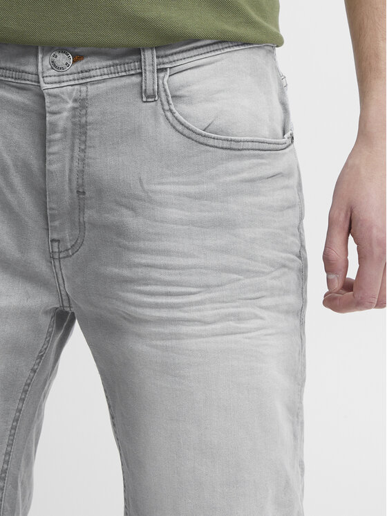 Blend Blend Kratke traperice 20713326 Siva Slim Fit