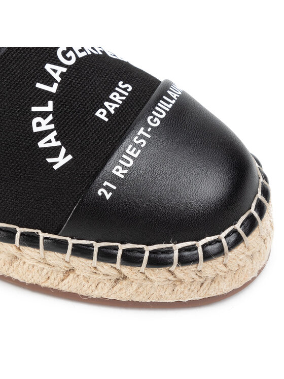 KARL LAGERFELD KARL LAGERFELD Espadrile KL80108 Negru