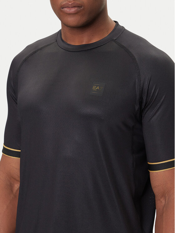 EA7 Emporio Armani EA7 Emporio Armani T-Shirt 7M000619 AF16723 UC001 Czarny Regular Fit