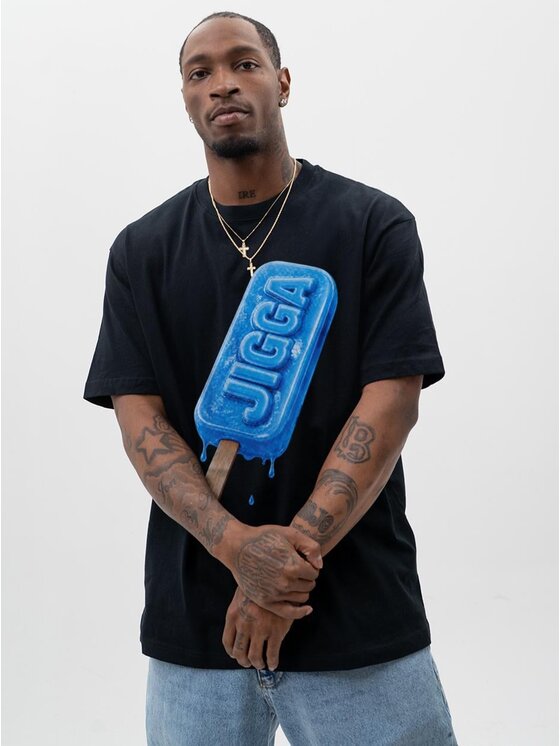 Jigga Wear Jigga Wear T-Shirt 132251 Czarny Oversize