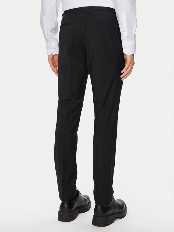 HUGO Hugo Odijelo 50450994 Crna Extra Slim Fit