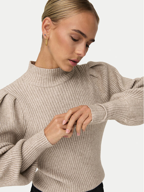 ONLY ONLY Sveter Katia 15232494 Béžová Regular Fit
