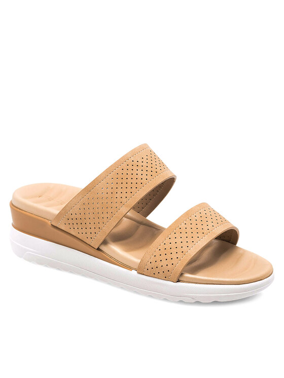 Clara Barson Clara Barson Ciabatte WYL05010-12 Beige