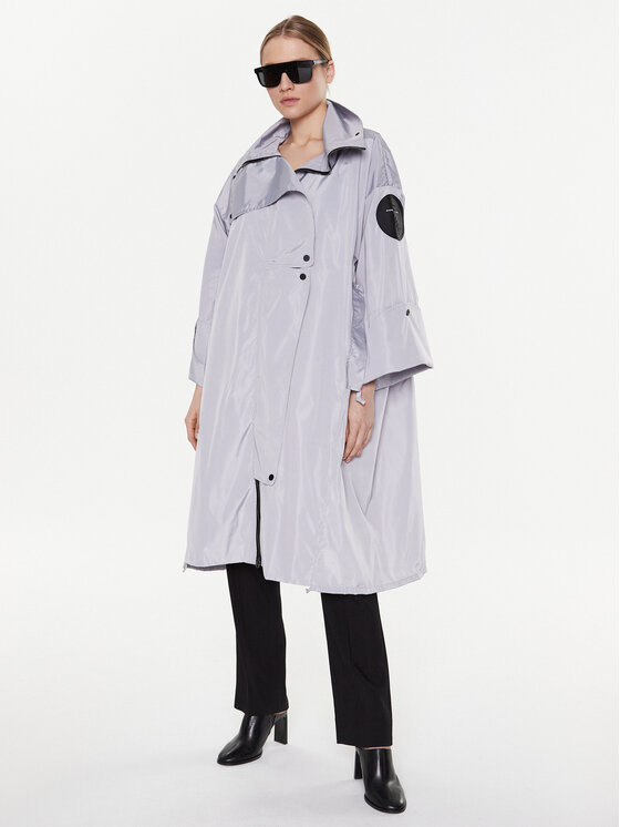 MMC Studio MMC Studio Palton Foggy Gri Relaxed Fit