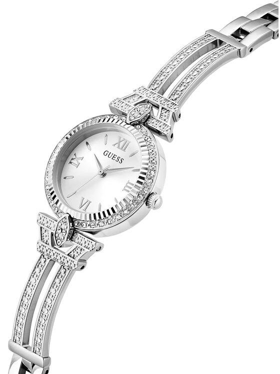 Guess Guess Hodinky GW0864L1 Strieborná