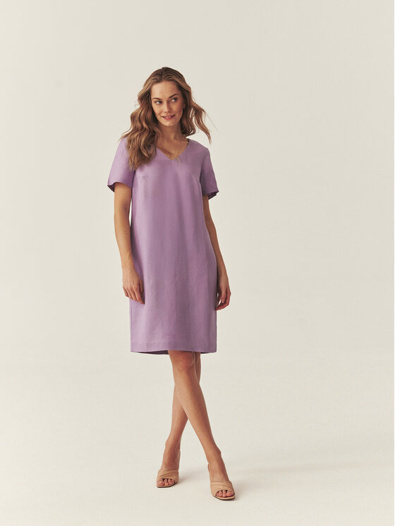 TATUUM Tatuum Sukienka codzienna TIMONA 1 Fioletowy Regular Fit