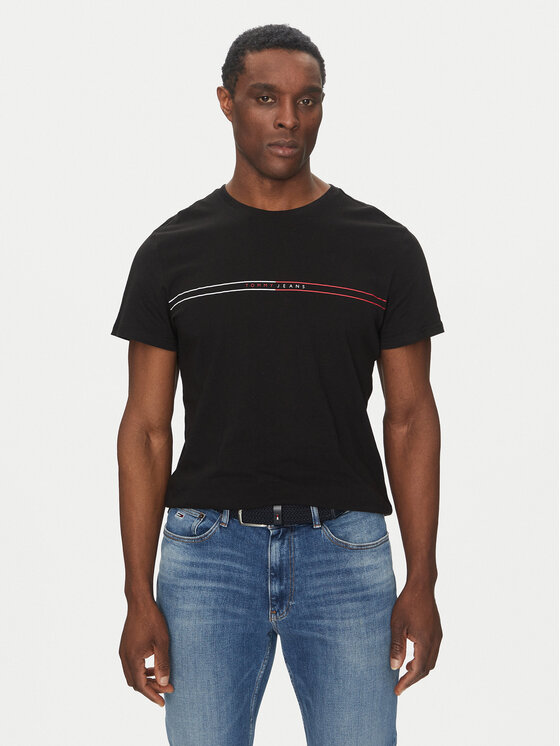 Tommy Jeans 2-dielna súprava tričiek Entry Graphic DM0DM21902 Farebná Slim Fit