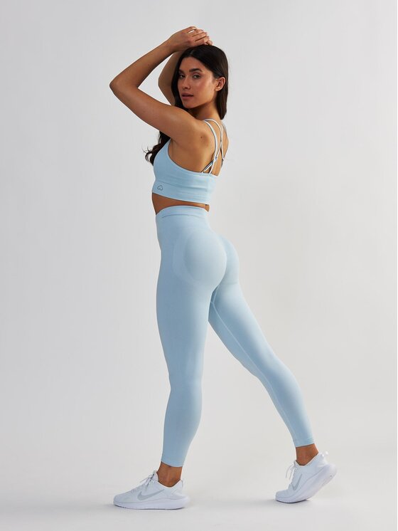 BeShaped BeShaped Legginsy Modelujące - Shape Up Niebieski Shaping Fit