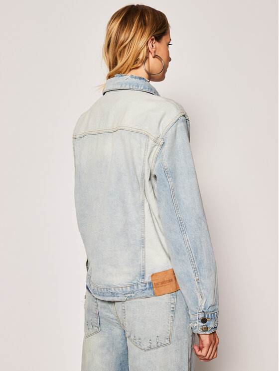 One Teaspoon One Teaspoon Geacă de blugi Kansas Truckers 23034 Albastru Regular Fit