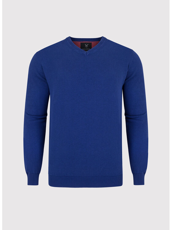 Pako Lorente Pako Lorente Sweter P23SB-2X-001 Niebieski Regular Fit
