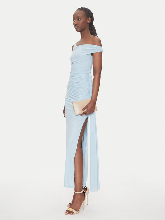 Bardot Bardot Sukienka koktajlowa 59512DB Błękitny Slim Fit