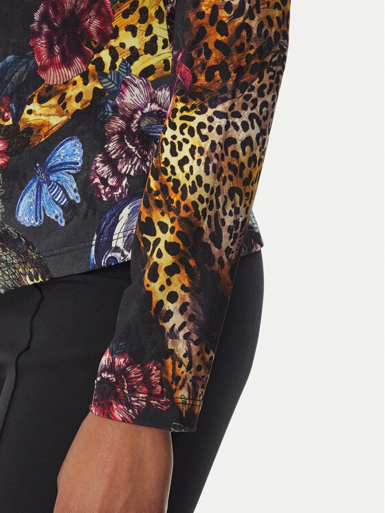 Just Cavalli Just Cavalli Блузка 81PAL228 JS566 Кольоровий Slim Fit