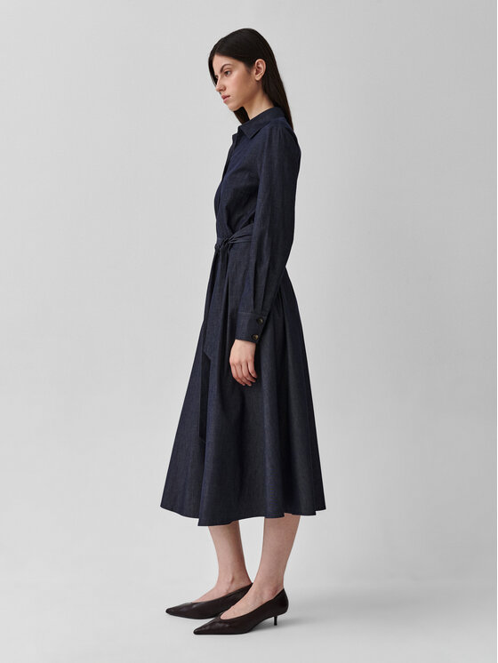 TATUUM TATUUM Sukienka codzienna RONNI Granatowy Flare Fit