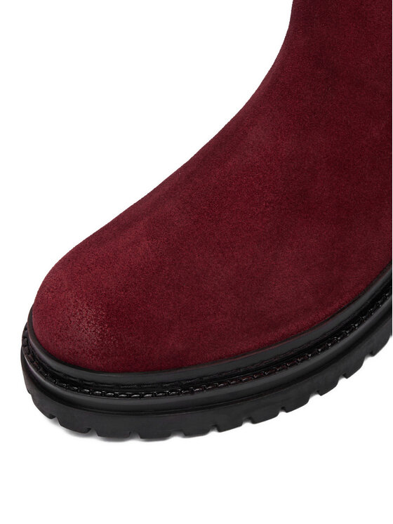 U.S. Polo Assn. U.S. Polo Assn. Klassische Stiefeletten CEO-VIZAG001W/ELE1 Dunkelrot