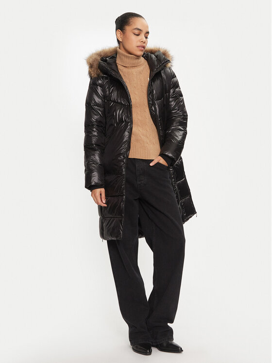 Frieda & Freddies Frieda & Freddies Kurtka zimowa 3847C Czarny Regular Fit
