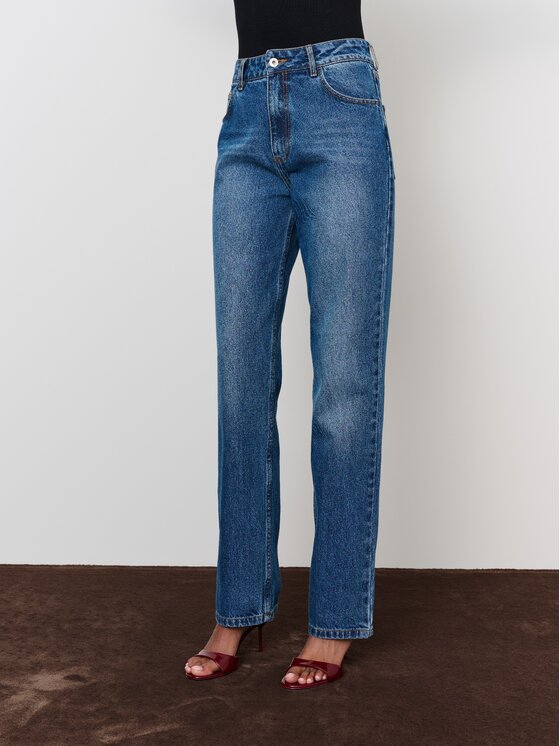 La Mania La Mania Pantaloni da tuta PAMELA Blu Classic Fit