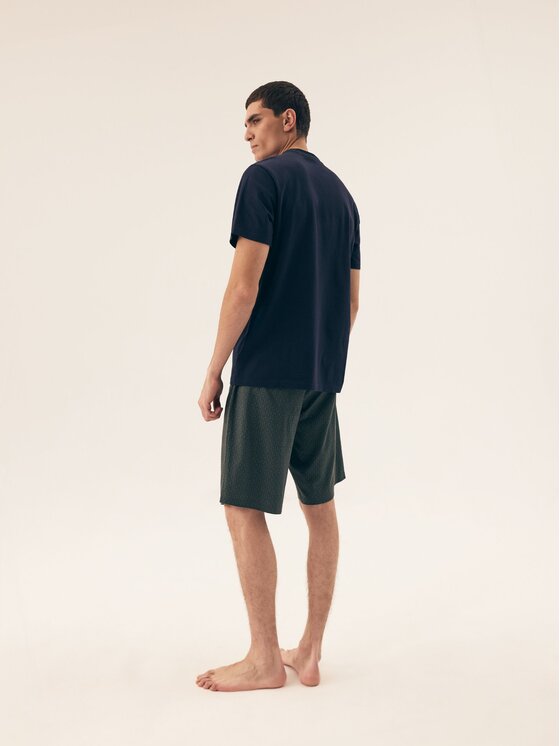 Henderson Henderson Piżama 42632 Granatowy Regular Fit