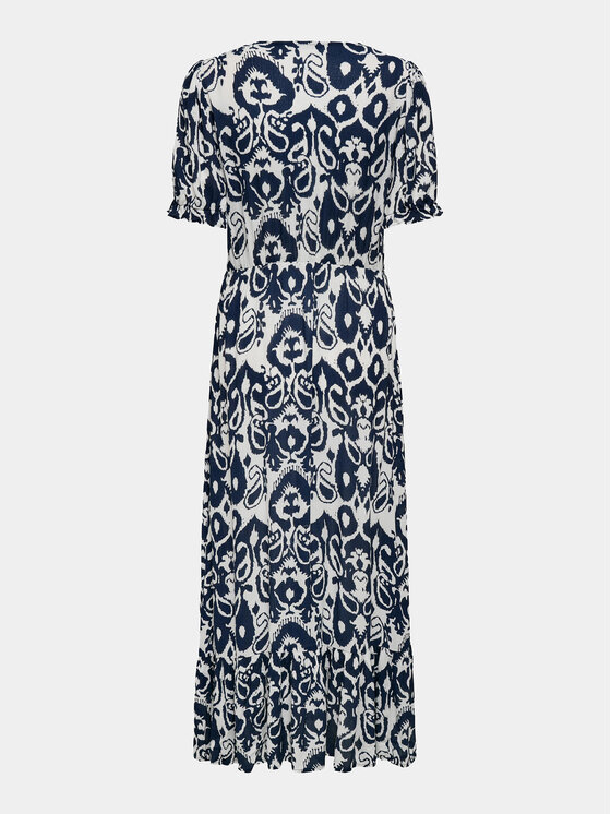 ONLY ONLY Sommerkleid Chianti 15270519 Dunkelblau Regular Fit