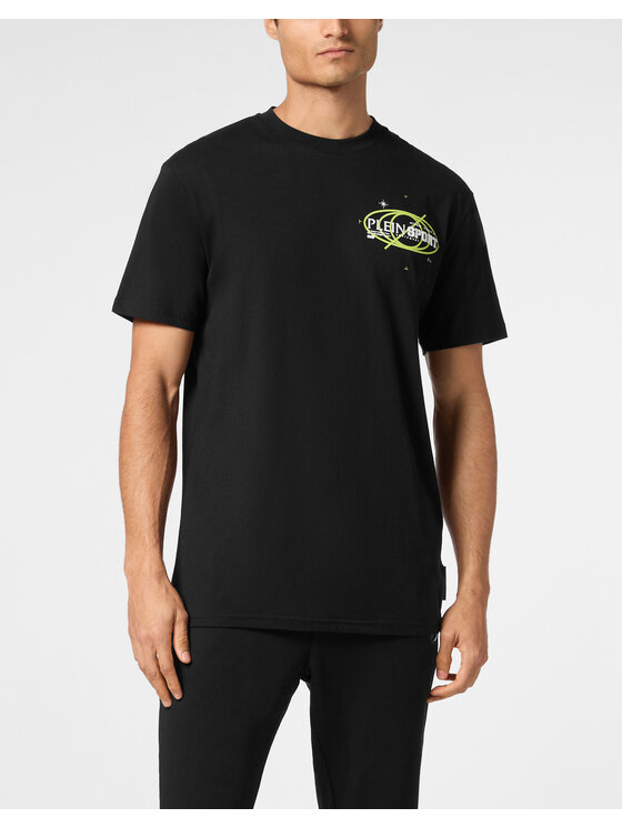 Plein Sport Plein Sport T-Shirt 23105 Czarny Regular Fit